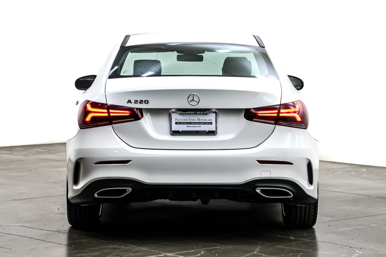 Used 2022 Polar White Mercedes-Benz A 220 Sedan image 4