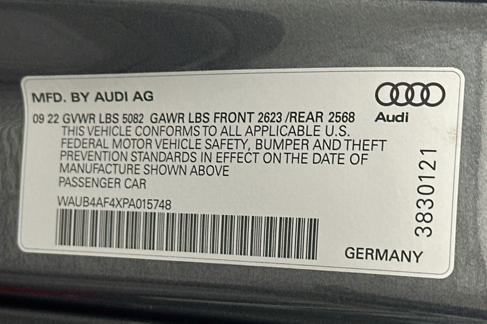 Used 2023 Daytona Gray Pearl Effect Audi Premium Plus image 23
