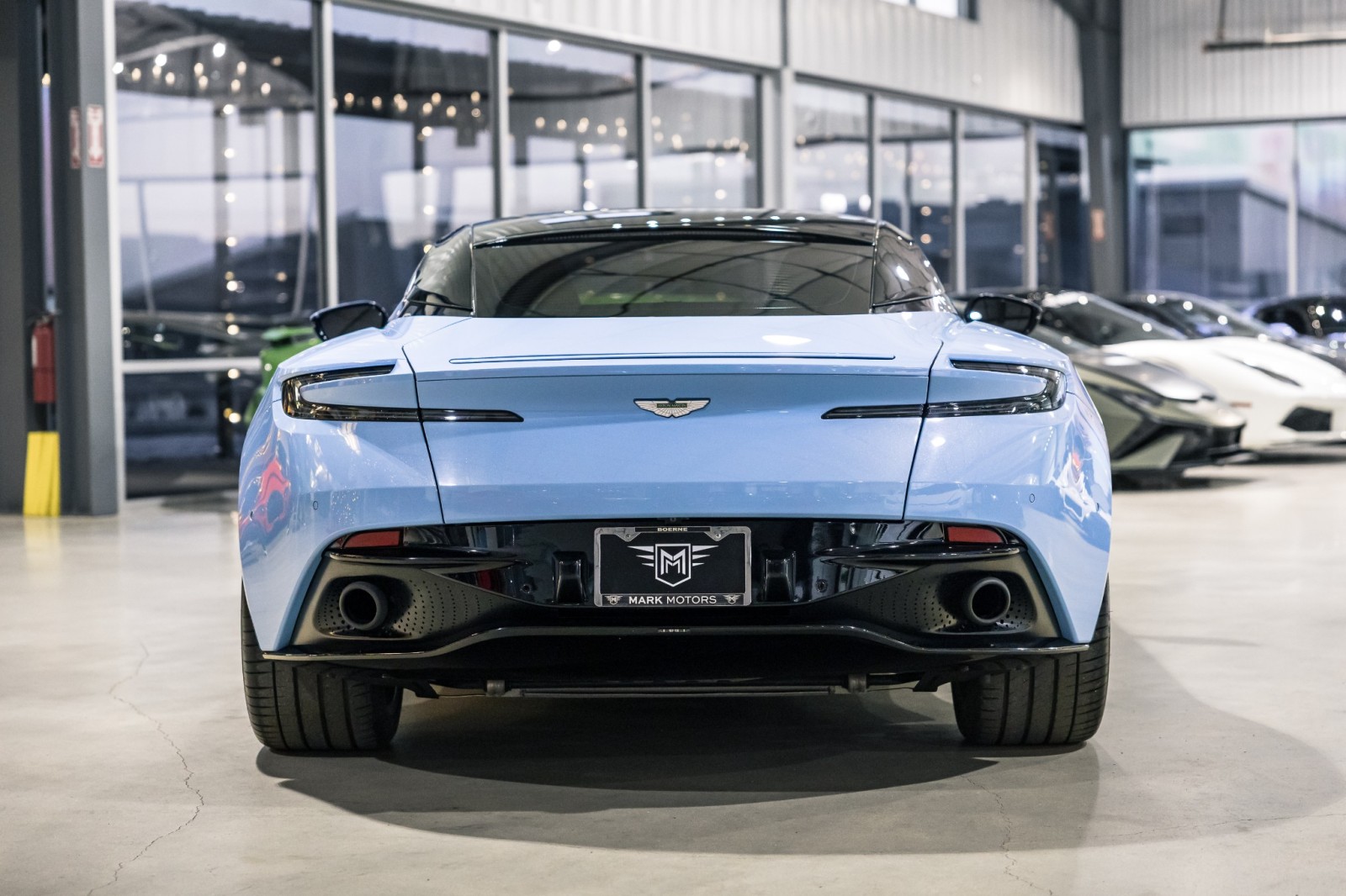 Used Car 2017 Aston Martin Db11  - Frosted Glass Blue Paint - Exterior Black Pack - Premium Audio For Sale Under $110,000 In Boerne, Texas