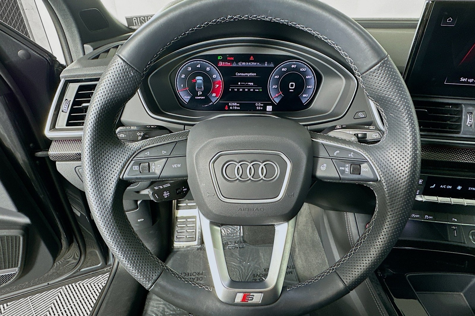 Used 2025 Daytona Gray Pearl Effect Audi Premium Plus image 19