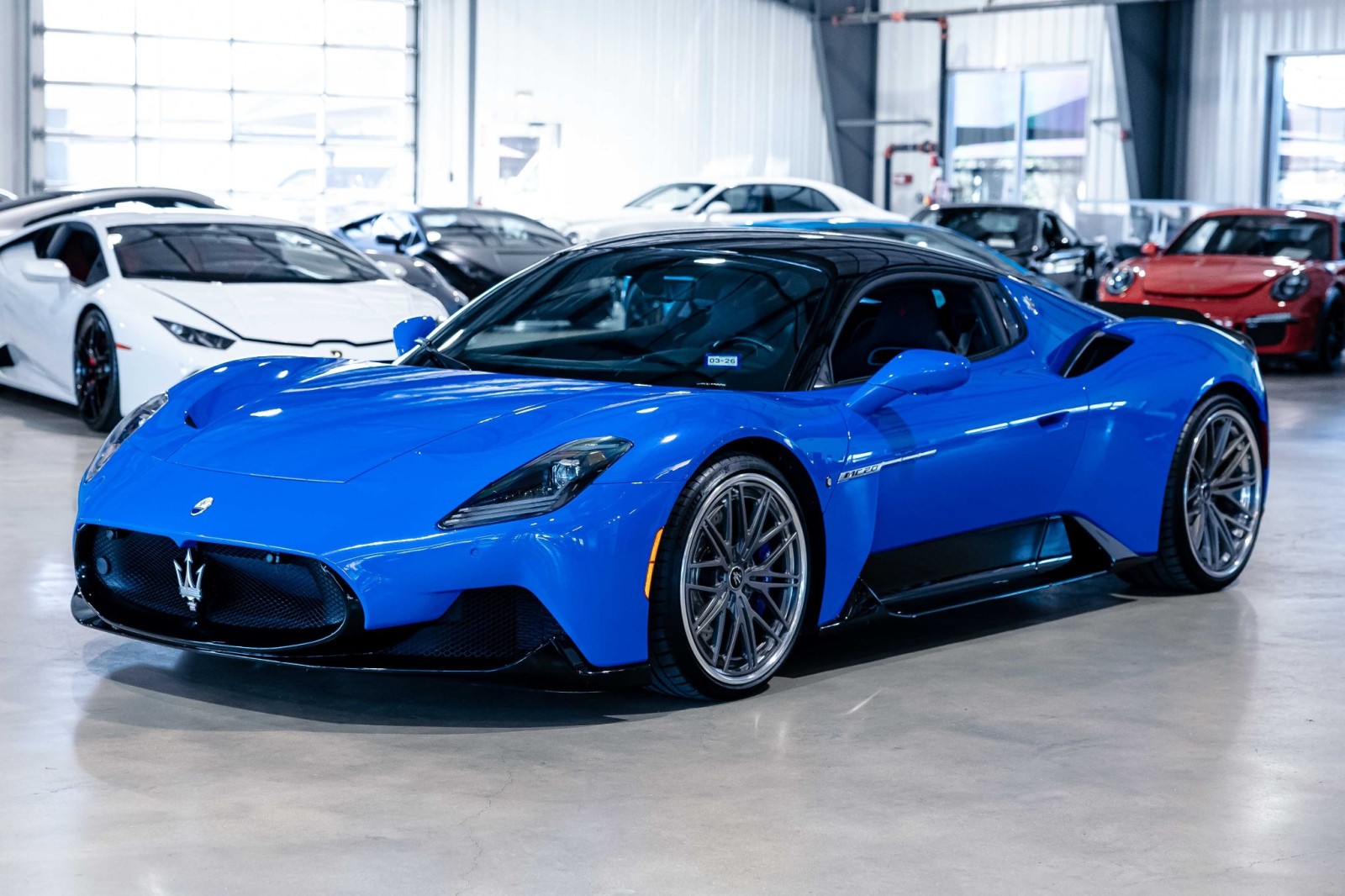 Used Car 2022 Maserati Mc20  - Full Car Ppf - Front Lift - Blu Infinito Metallic Paint - Velos Wheels For Sale Under $200,000 In Boerne, Texas