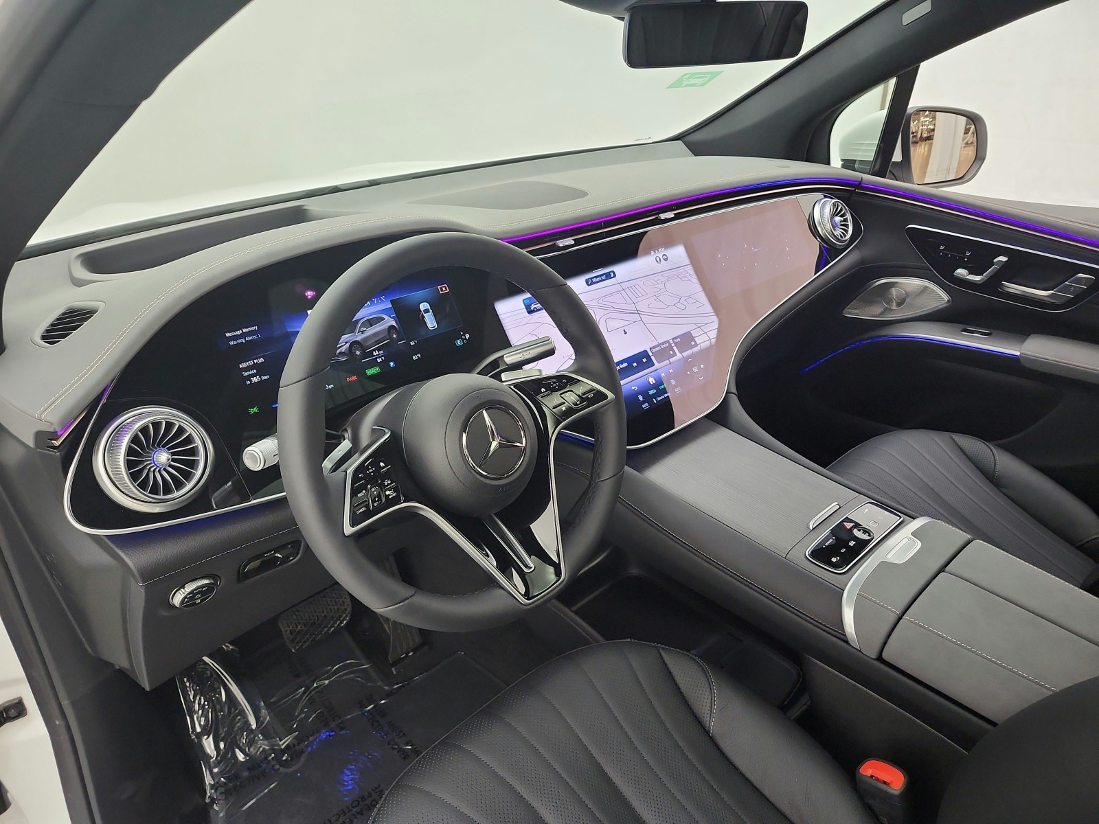 New 2026 Polar White Mercedes-Benz EQS 400 image 9