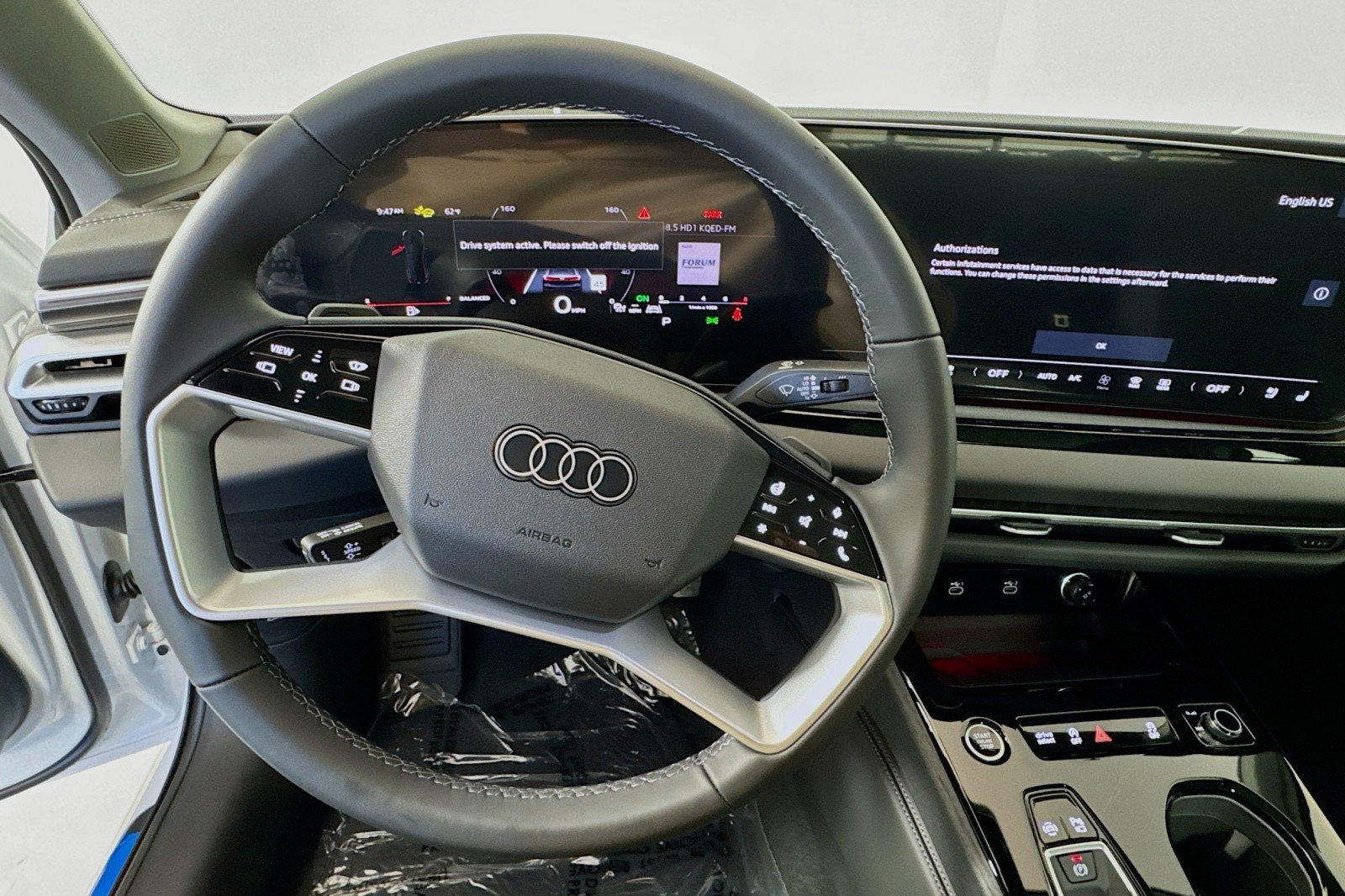 New 2025 Glacier White Metallic Audi Premium Plus 2.0 TFSI quattro image 12