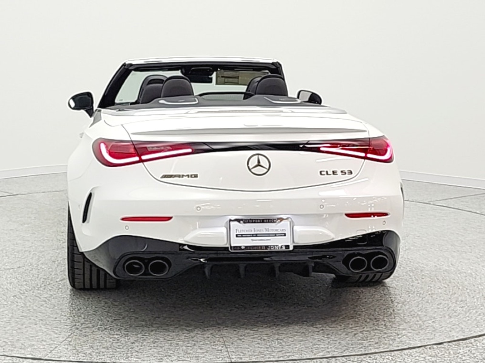 New 2026 MANUFAKTUR Moonlight White Metallic Mercedes-Benz AMG® CLE 53 4MATIC+ Cabriolet image 6