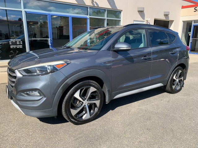 Coliseum Gray 2017 Hyundai Tucson SUV / Crossover All-Wheel Drive Automatic