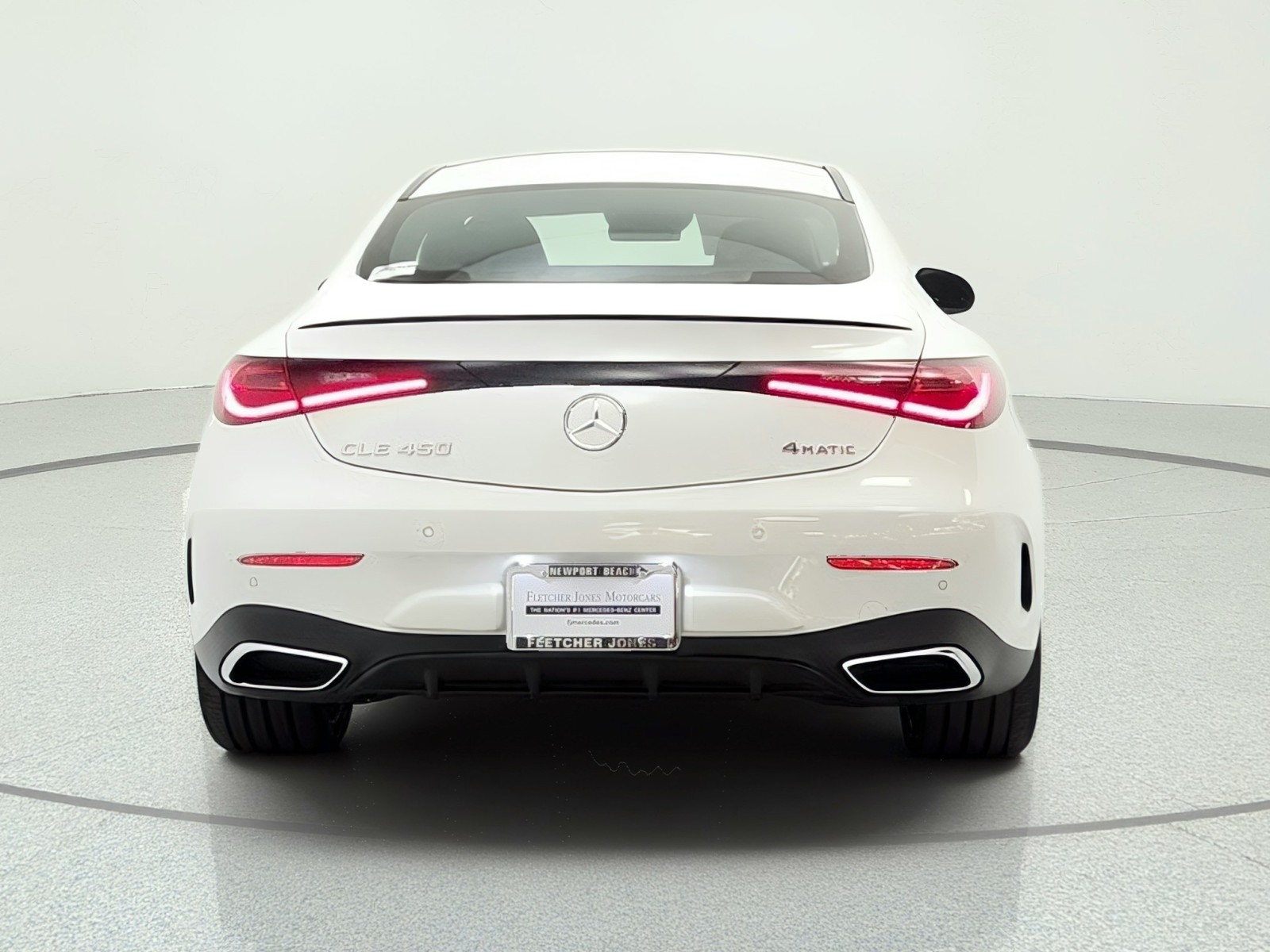 New 2026 MANUFAKTUR Moonlight White Metallic Mercedes-Benz CLE 450 4MATIC® Coupe image 6