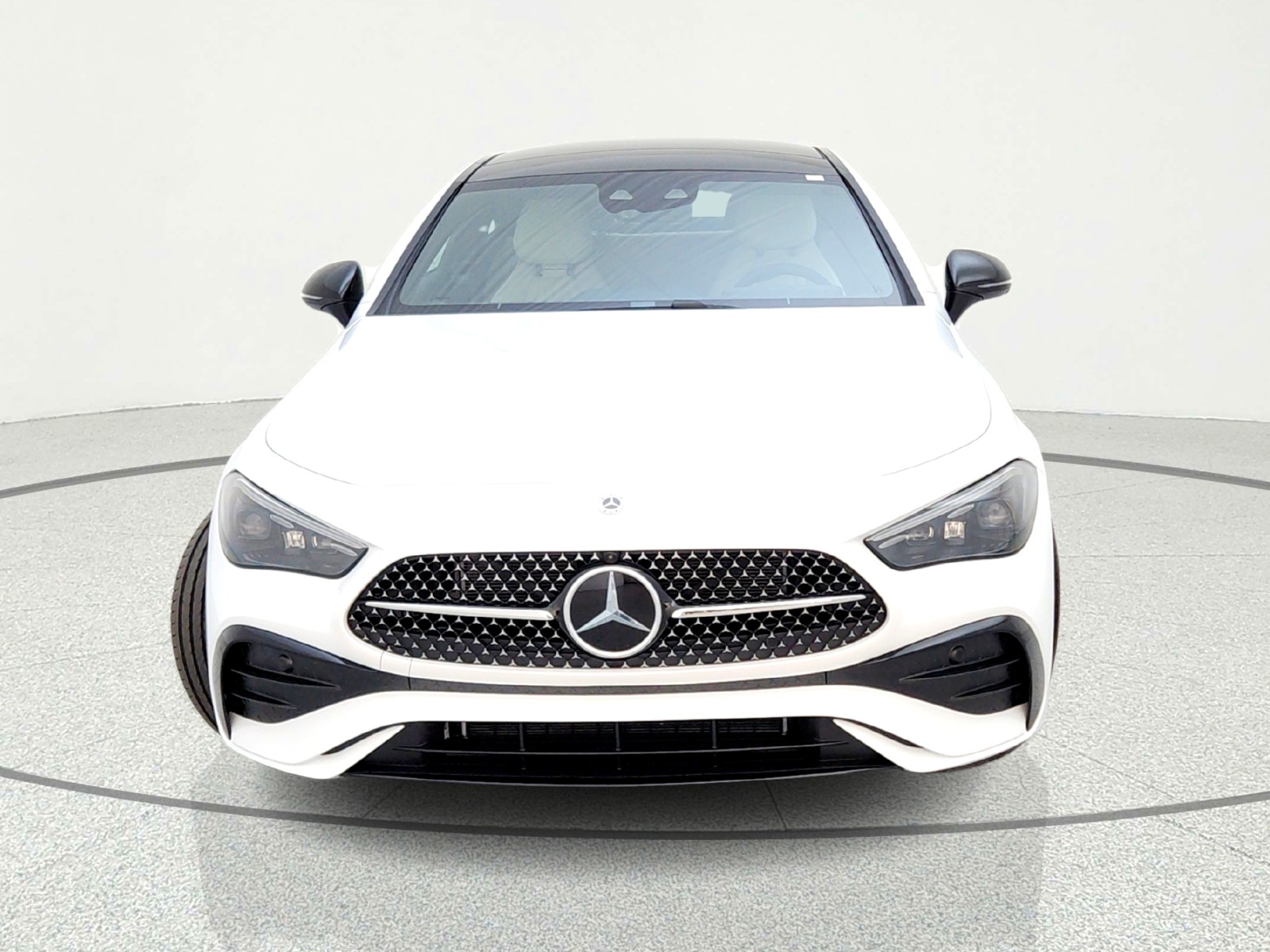 New 2026 MANUFAKTUR Moonlight White Metallic Mercedes-Benz CLE 450 4MATIC® Coupe image 3