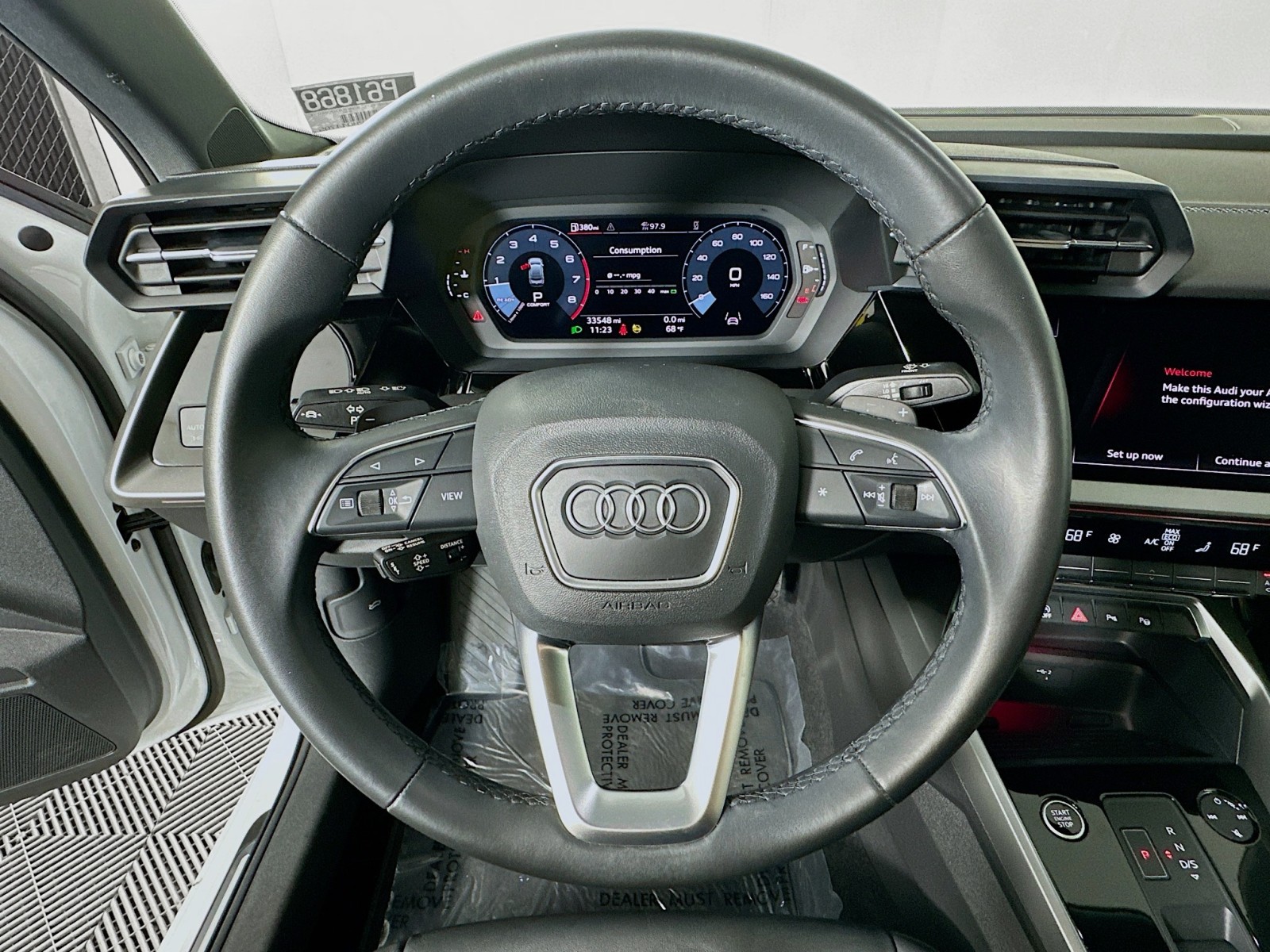 Used 2023 Glacier White Metallic Audi Premium Plus image 19