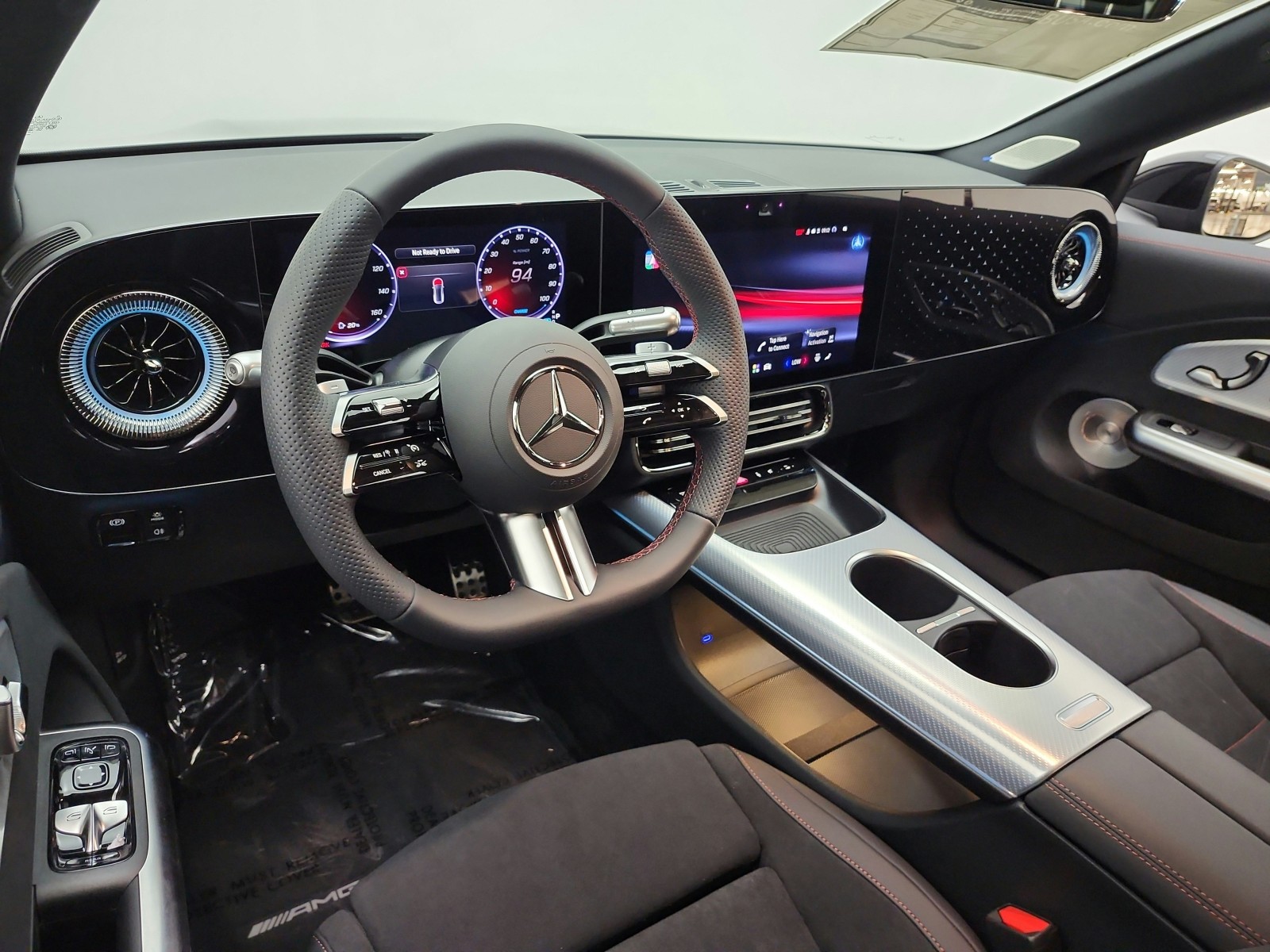 New 2027 Night Black Mercedes-Benz CLA 250+ Electric RWD image 9