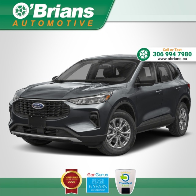 Oxford White 2025 Ford Escape SUV / Crossover All-Wheel Drive Automatic