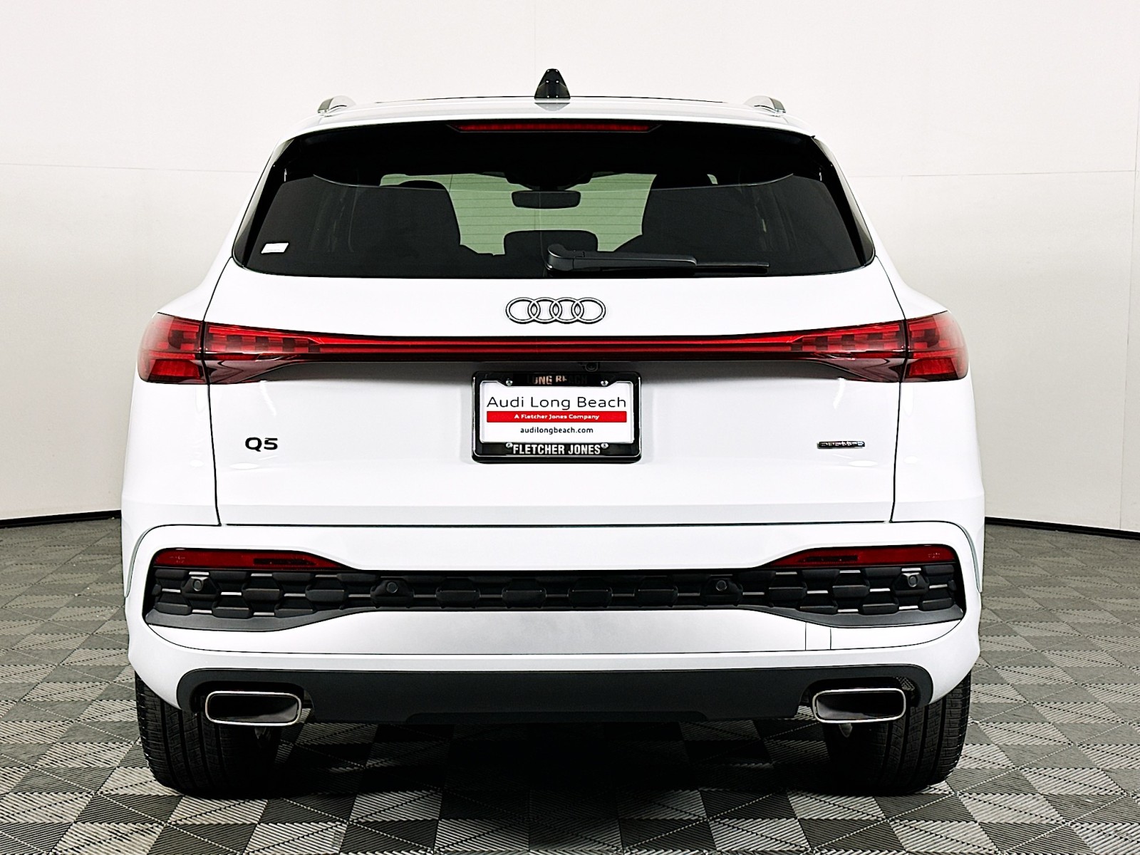 Used 2025 Glacier White Metallic Audi Premium Plus image 3