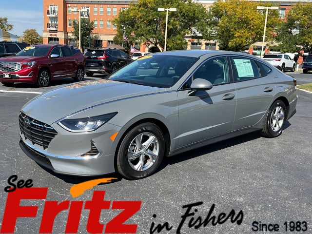 Hampton Gray 2023 Hyundai Sonata Sedan Front-Wheel Drive Automatic