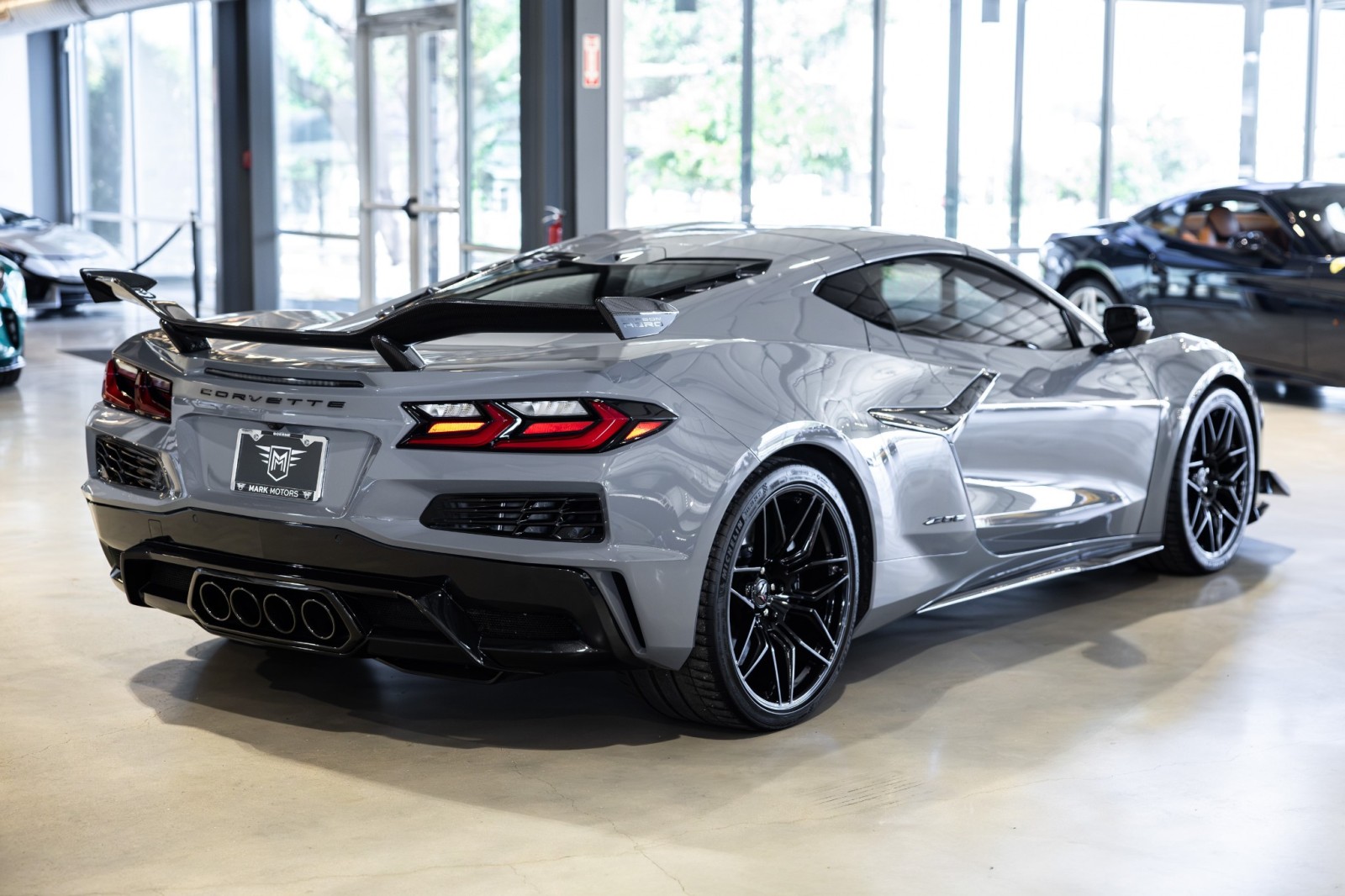 Used Car 2024 Chevrolet Corvette  3lz - Carbon Fiber Aero Package - Sea Wolf Gray Tricoat Paint - One Owner For Sale Under $130,000 In Boerne, Texas