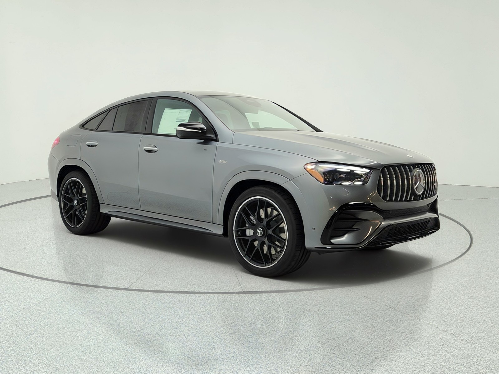 New 2026 Selenite Grey Metallic Mercedes-Benz AMG® GLE 53 4MATIC+ Coupe image 3