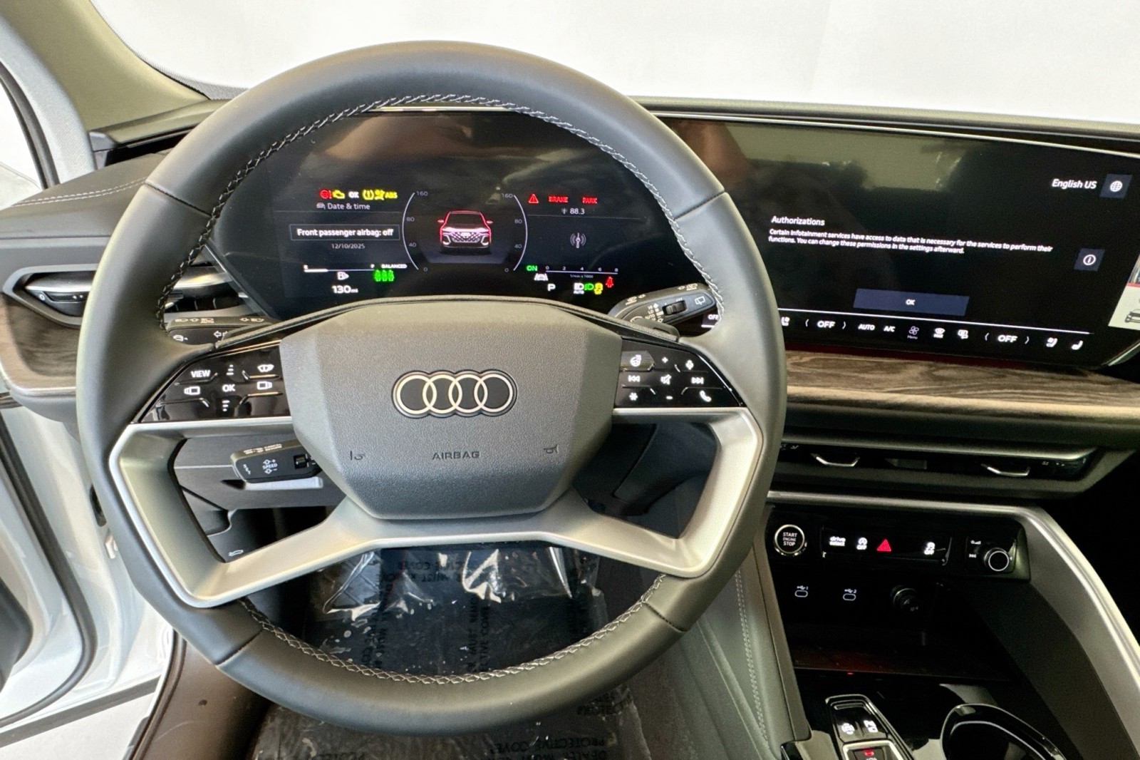 New 2025 Glacier White Metallic Audi Premium Plus 2.0 TFSI quattro image 10