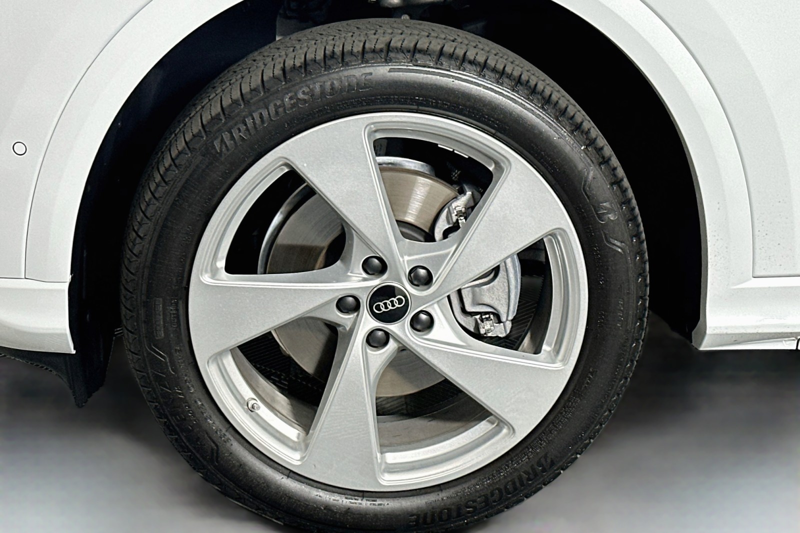 Used 2025 Glacier White Metallic Audi Premium Plus image 11