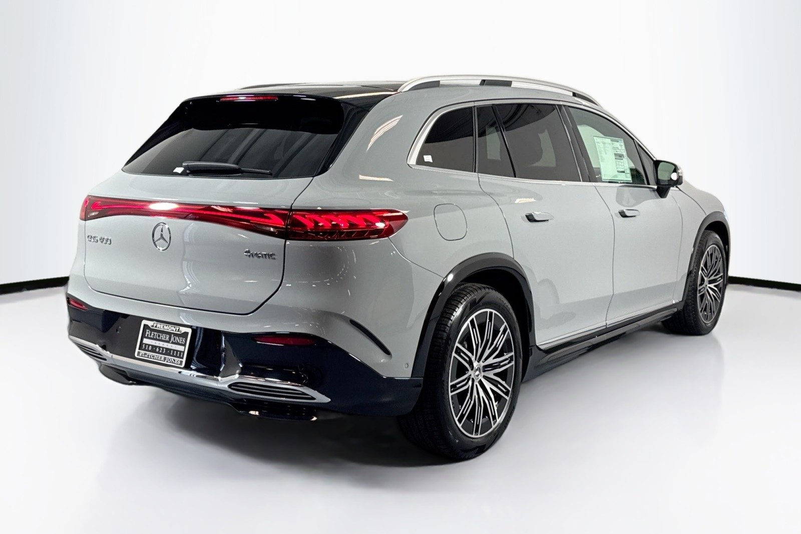 New 2026 MANUFAKTUR Alpine Grey Mercedes-Benz EQS 400 4MATIC® SUV image 5