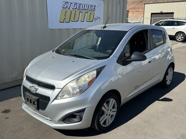 Silver Ice Meta 2014 Chevrolet Spark Hatchback Front-Wheel Drive Automatic