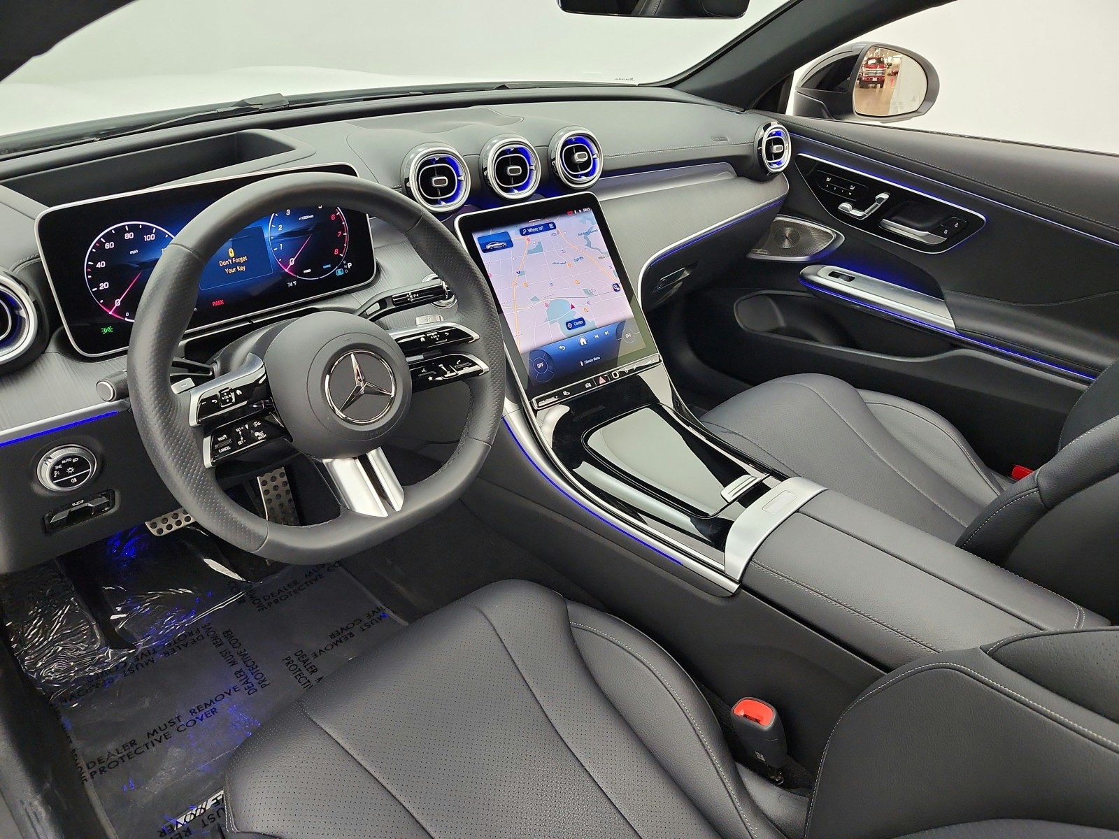 Certified Used 2024 Polar White Mercedes-Benz CLE 450 4MATIC® Coupe image 9