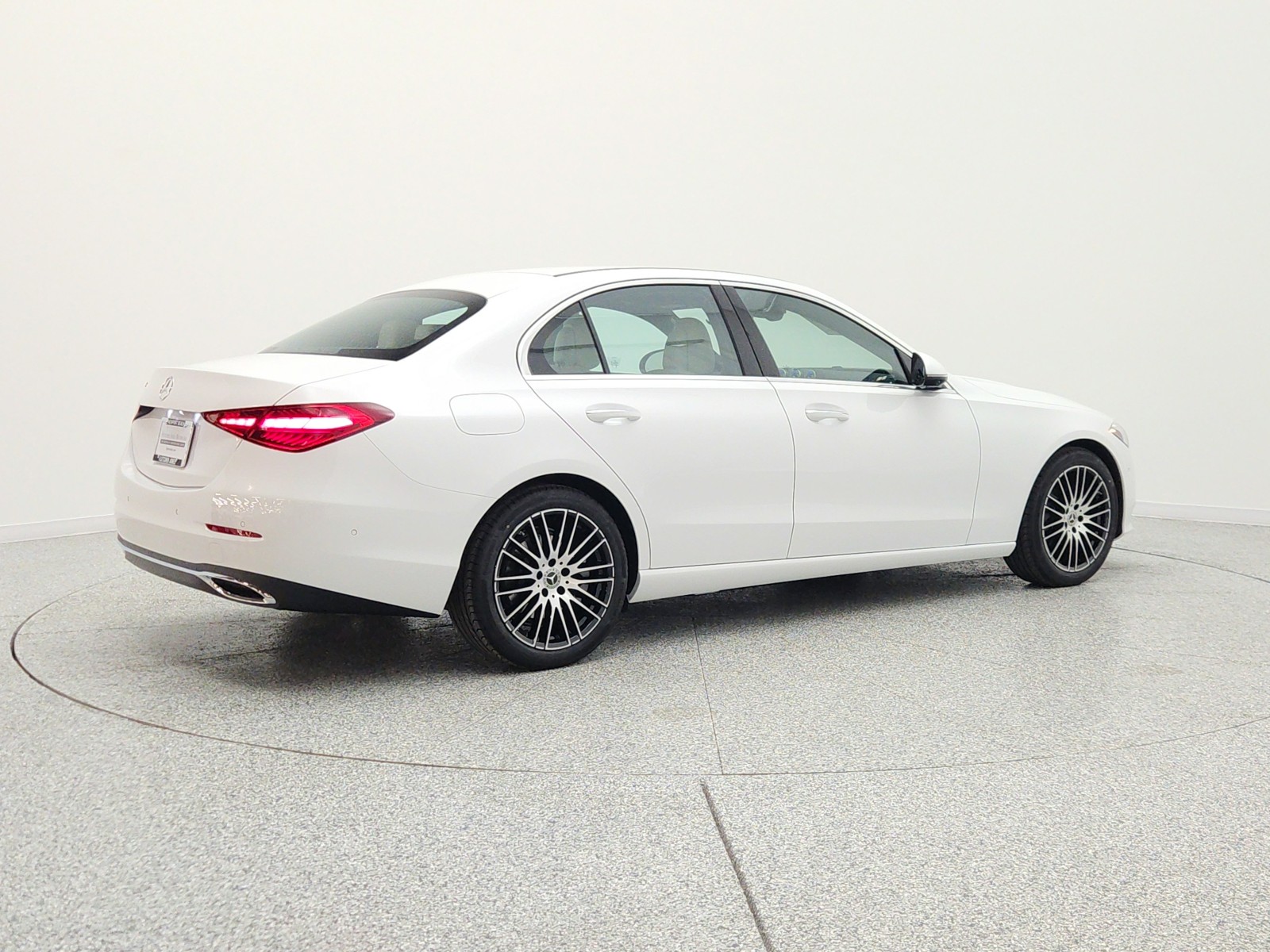 New 2026 MANUFAKTUR Moonlight White Metallic Mercedes-Benz C 300 Sedan image 5