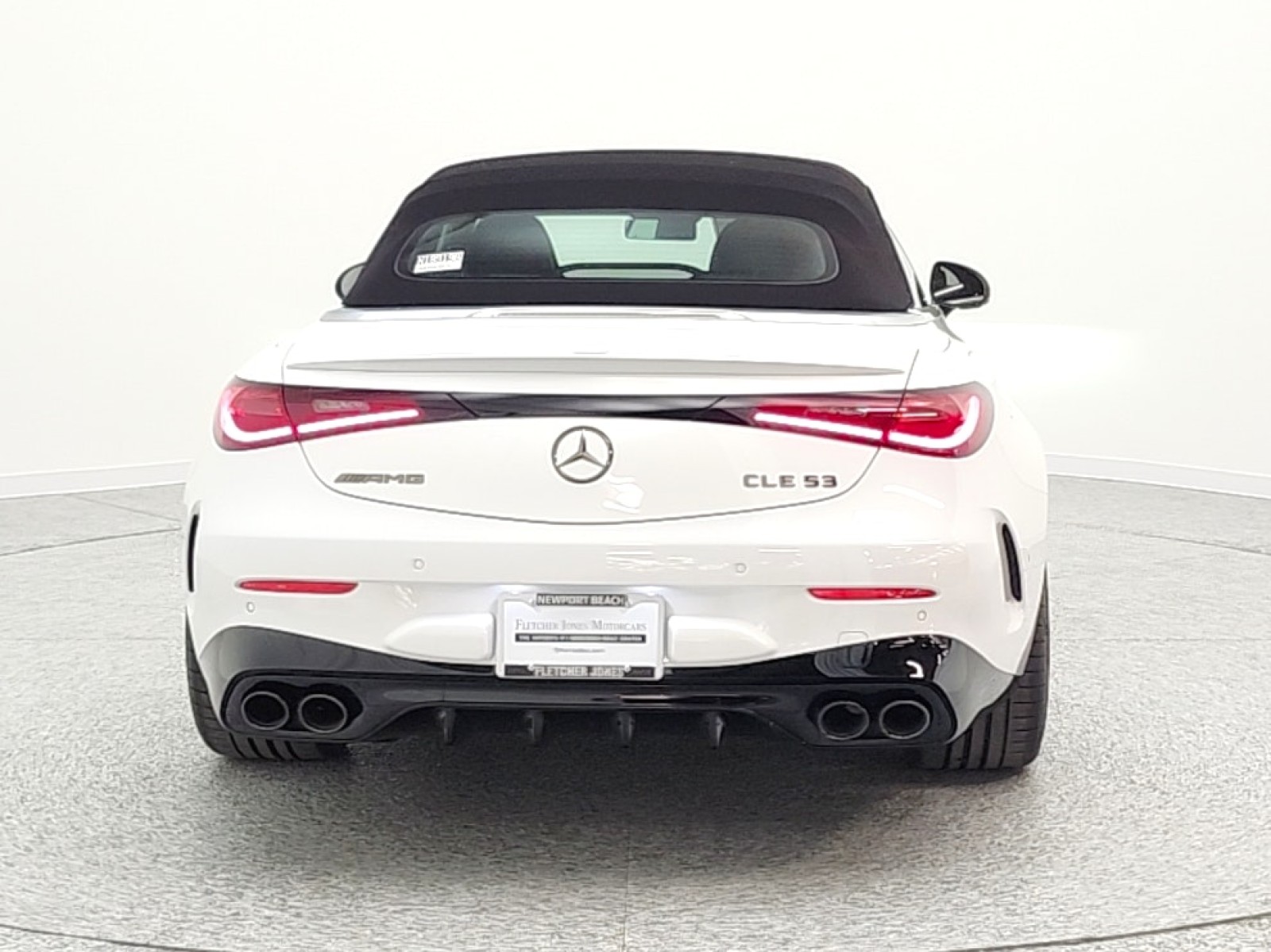 New 2026 MANUFAKTUR Moonlight White Metallic Mercedes-Benz AMG® CLE 53 4MATIC+ Cabriolet image 27