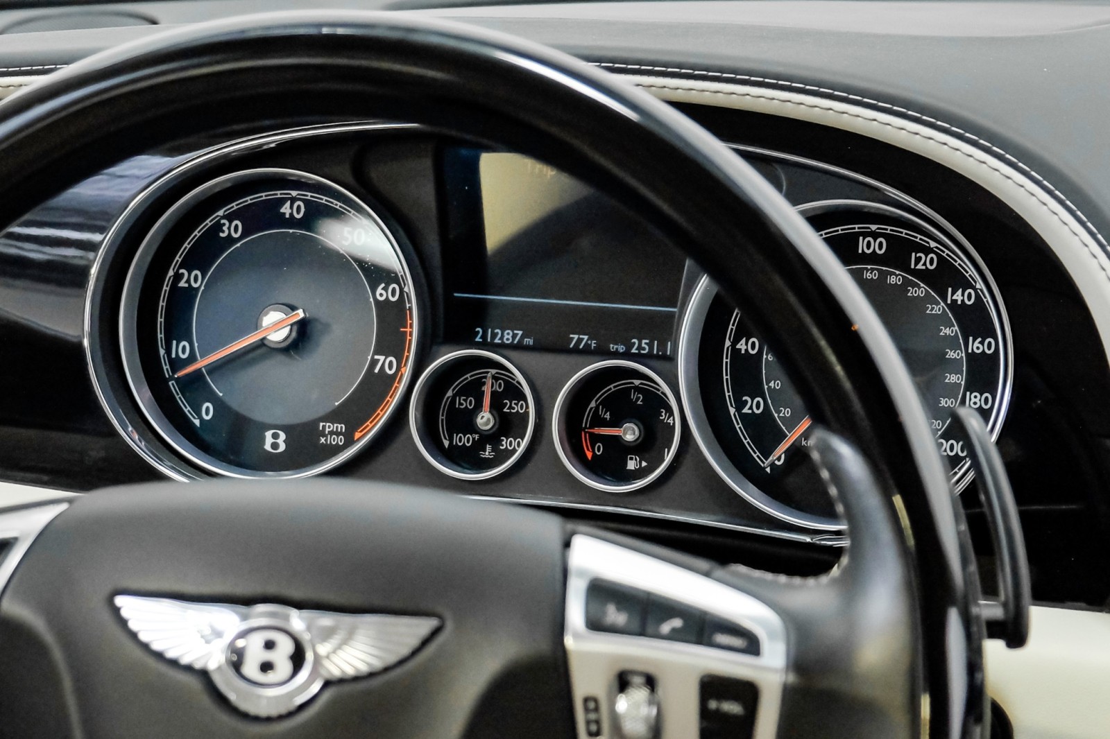 2015 Bentley Flying Spur V8 Mulliner RearEntertainment 21Alloys PicnicTable 20