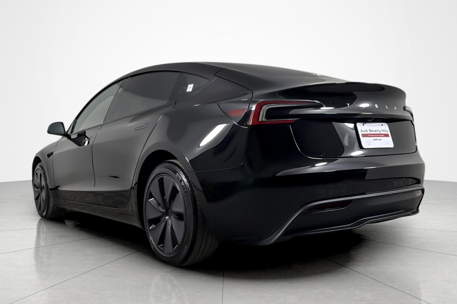 Used 2025 BLACK Tesla Long Range RWD image 3