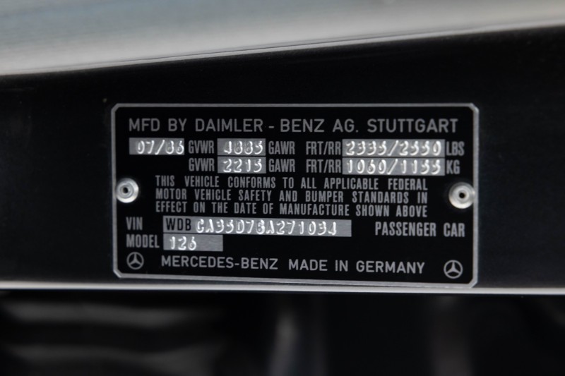 1986 Mercedes-Benz 420-Class 420 SEL in , 