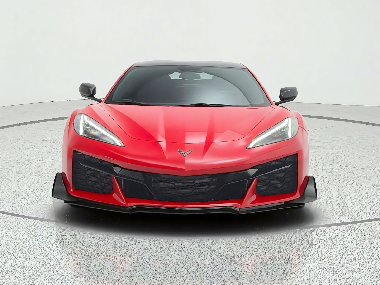 Used 2023 Torch Red Chevrolet 2dr Z06 Cpe w/1LZ image 2