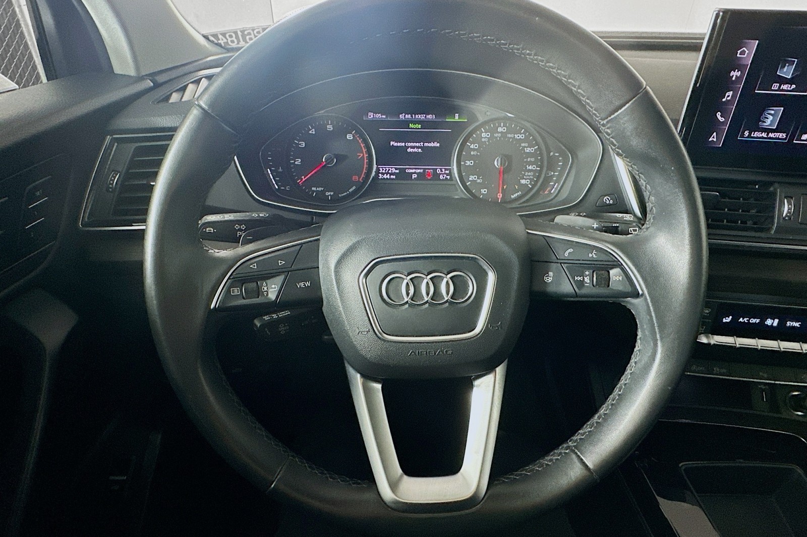 Used 2023 Glacier White Metallic Audi S line Premium image 19