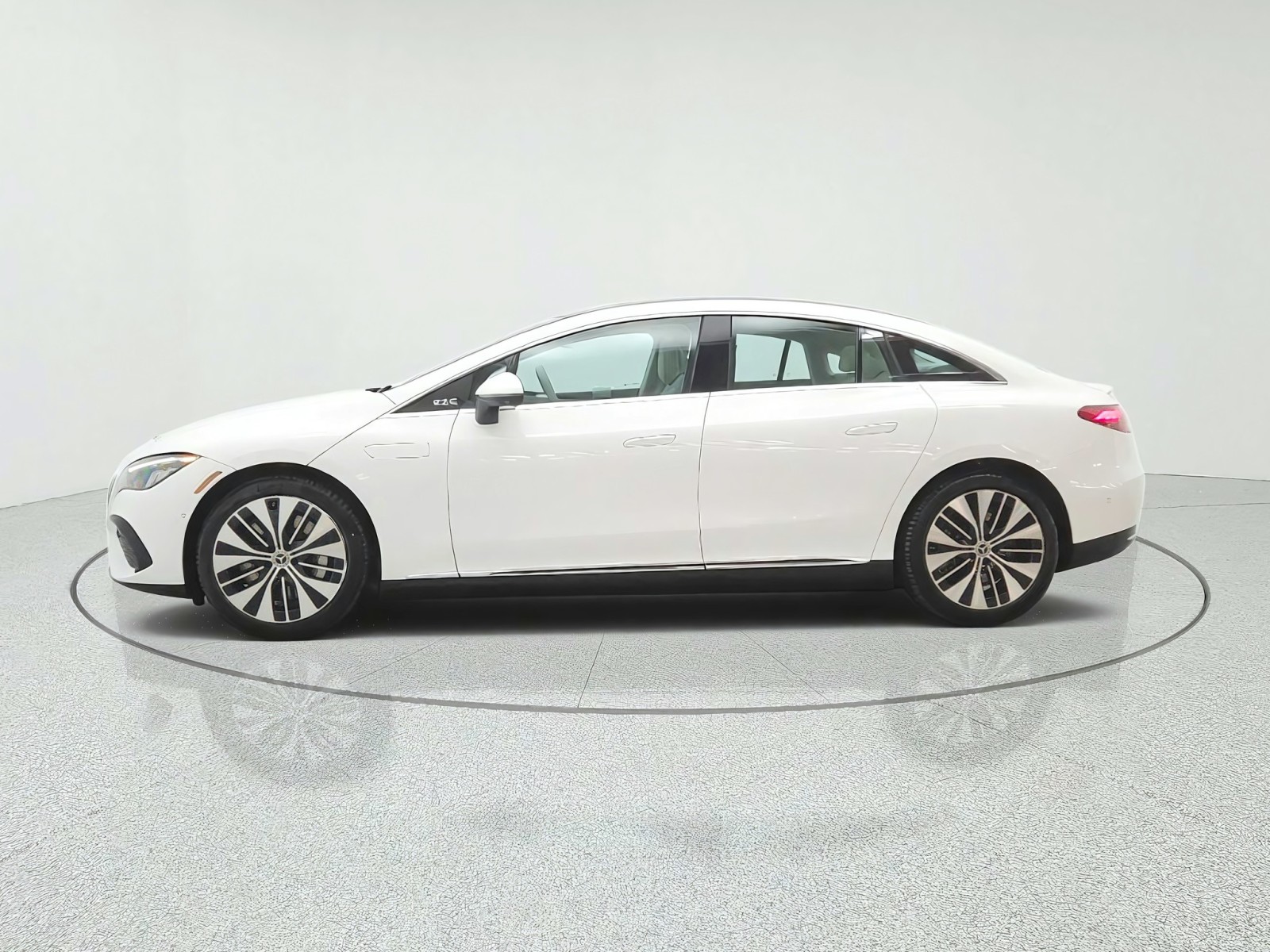 Certified Used 2024 Polar White Mercedes-Benz EQE 350+ Sedan image 8