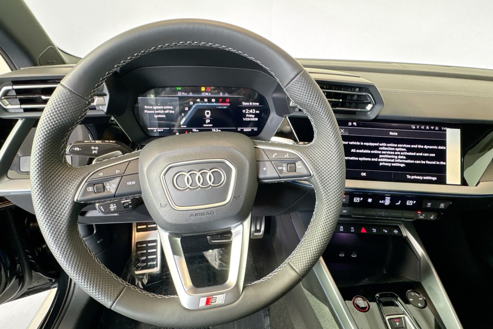 New 2026 Mythos Black Metallic Audi quattro image 11