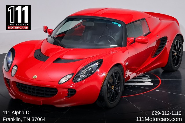 Ardent Red 2006 Lotus Elise Roadster Convertible Rear-Wheel Drive Automatic