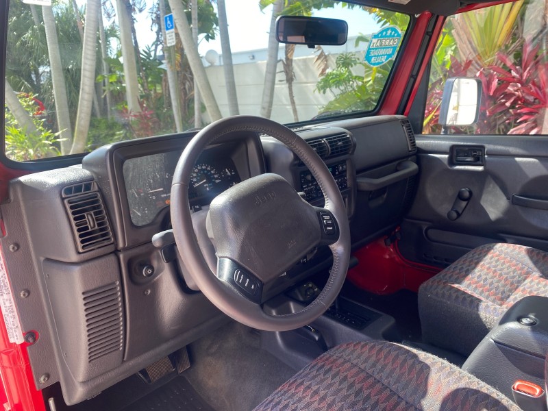 1999 Jeep Wrangler Sport AUTO AC 4.0 6 CYL LOW MILES 92,727 in , 
