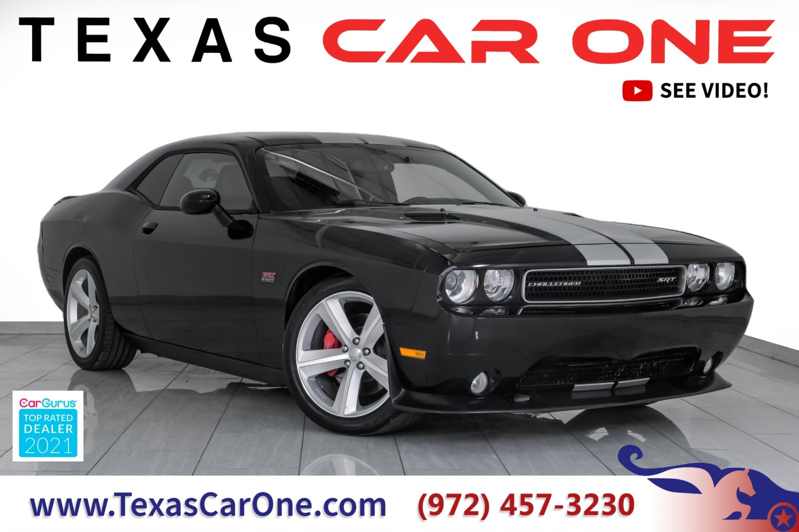 2012 Dodge Challenger SRT8 392 HEMI AUTOMATIC NAVIGATION HARMAN KARDON S 1