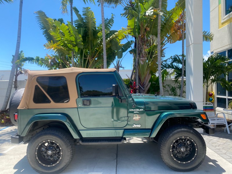 1999 Jeep Wrangler Sahara AUYO AC 6 CYL LOW MILES 47,009 in , 