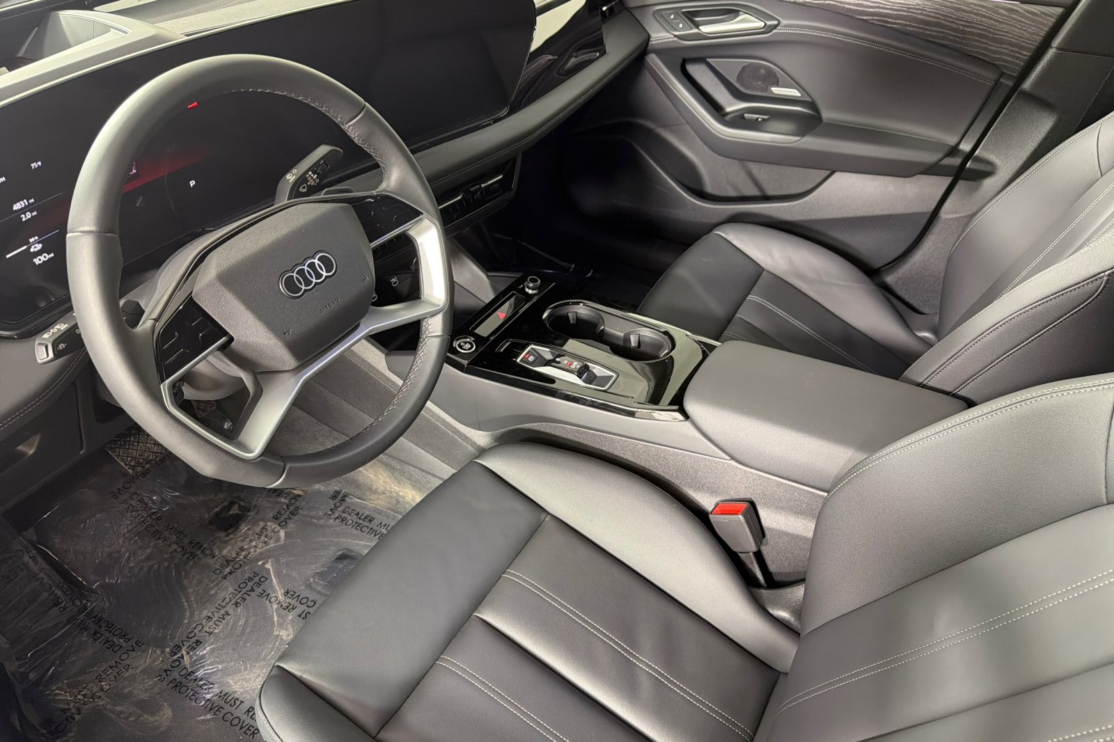 Certified Used 2025 Mythos Black Metallic Audi Premium Plus RWD image 9