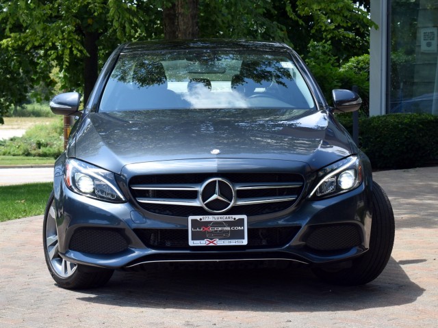 2015 Mercedes-Benz C-Class C300 4MATIC AWD Navi Pano Moonroof Keyless GO Burmester Prem Sound Heated Front Seats Rear View Camera MSRP $49,415 7