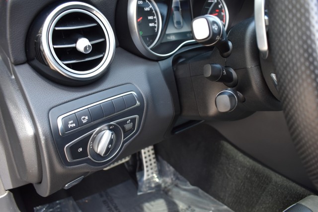 2018 Mercedes-Benz C-Class AMG AWD Leather Burmester Sound Moonroof Heated Front Seats Keyless Start Bluetooth Blind Spot 26