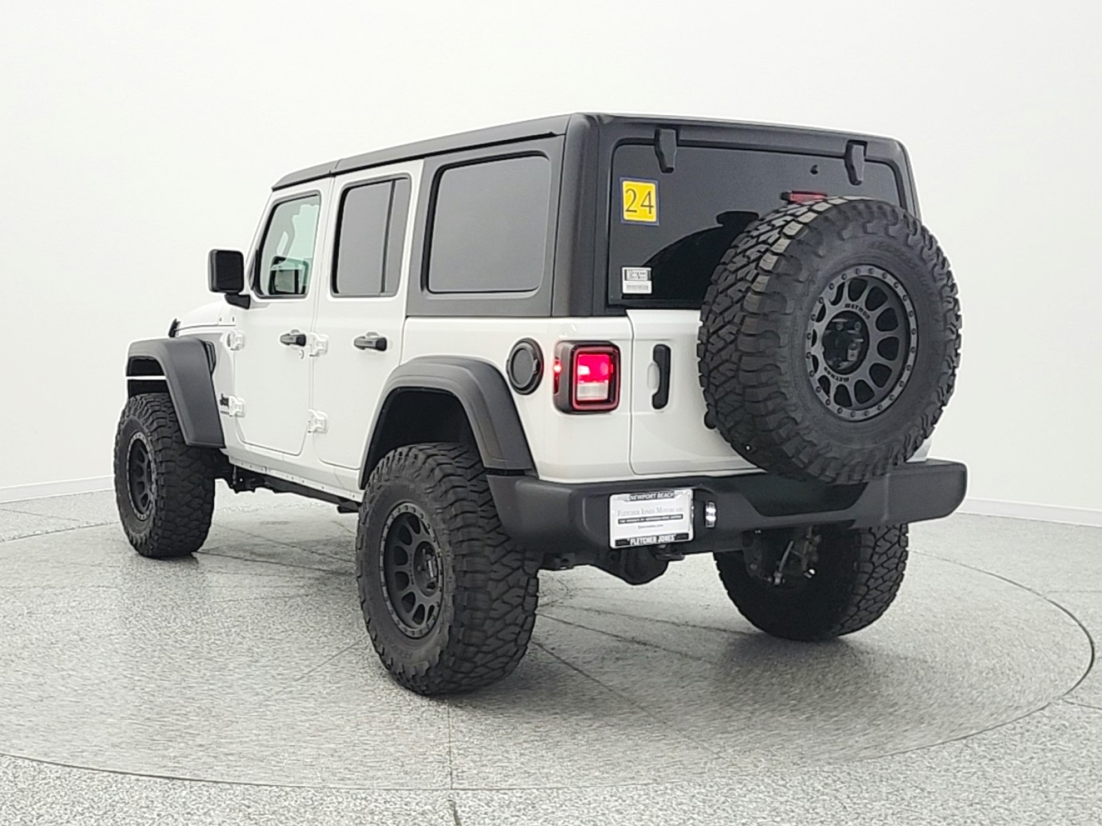 Used 2024 Bright White Clearcoat Jeep Sport S image 7