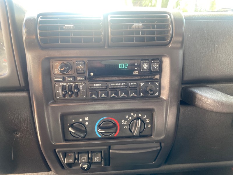 1999 Jeep Wrangler Sport AUTO AC 4.0 6 CYL LOW MILES 92,727 in , 