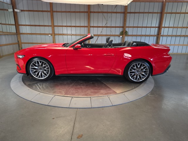 Race Red 2025 Ford Mustang EcoBoost Premium Convertible RWD Convertible Rear-Wheel Drive Automatic