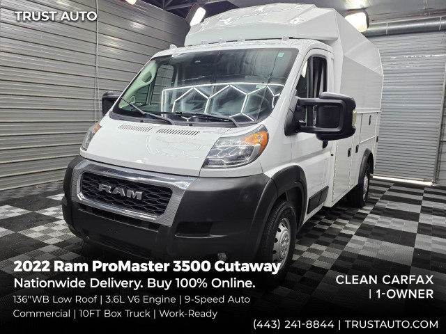 2022 RAM ProMaster Chassis Van Front-Wheel Drive 9-Speed Automatic