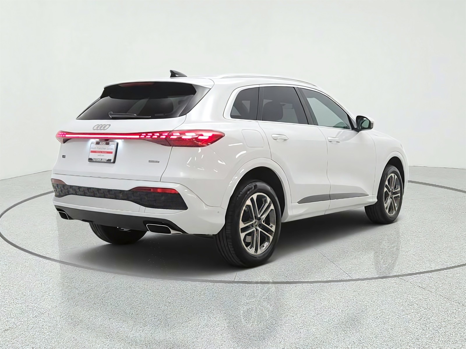 Used 2025 Glacier White Metallic Audi Premium image 5