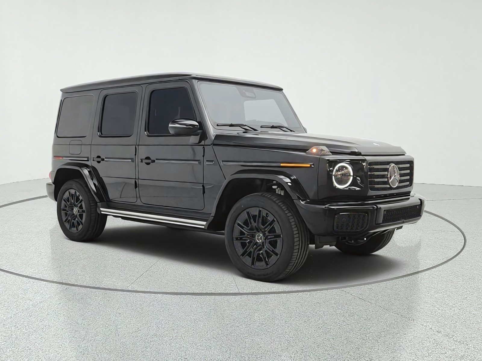 New 2027 Obsidian Black Metallic Mercedes-Benz G 580e SUV image 3