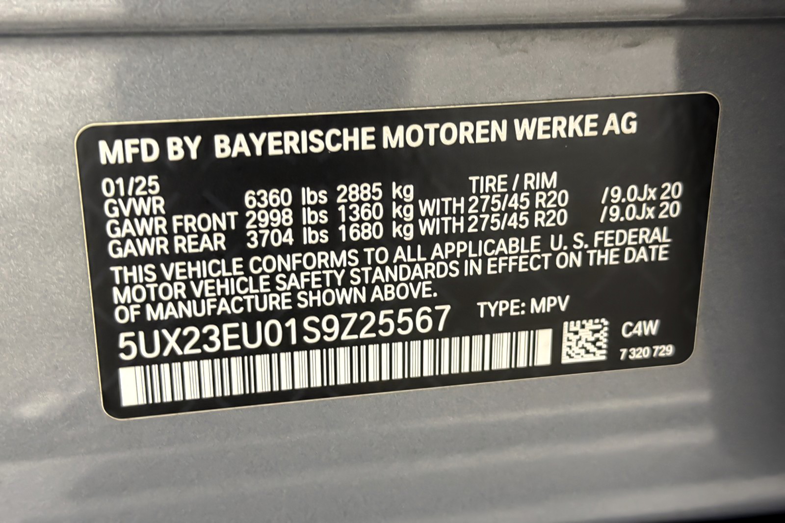 Used 2025 SKYSCRAPER GREY BMW xDrive40i Sports Activity Vehicle image 28