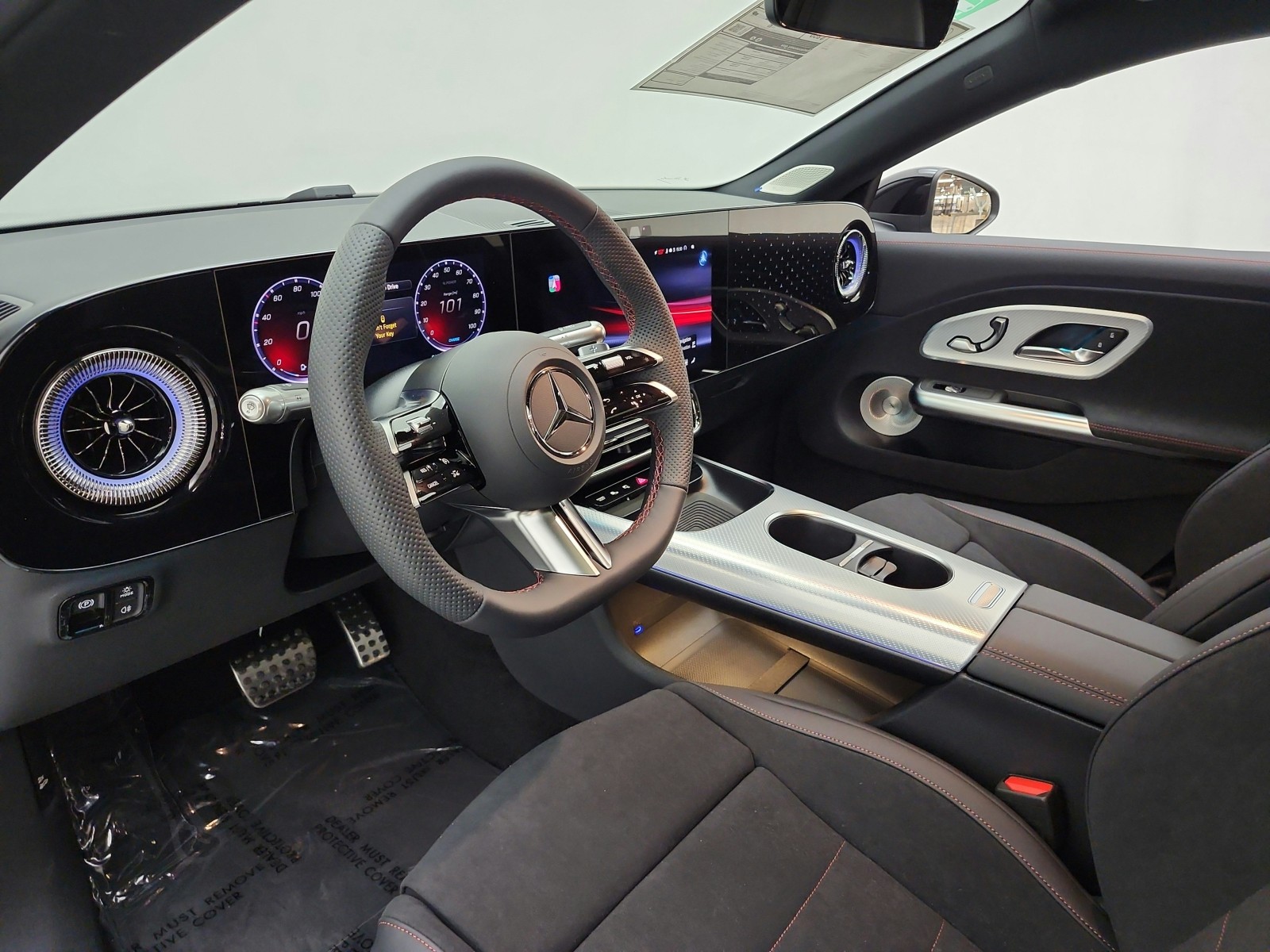 New 2027 MANUFAKTUR Alpine Grey Mercedes-Benz CLA 250+ Electric RWD image 10