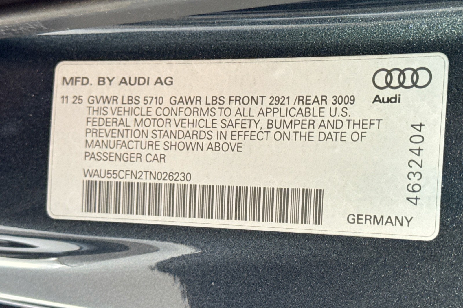 New 2026 DAYTONA GRAY Audi Premium Plus quattro image 28