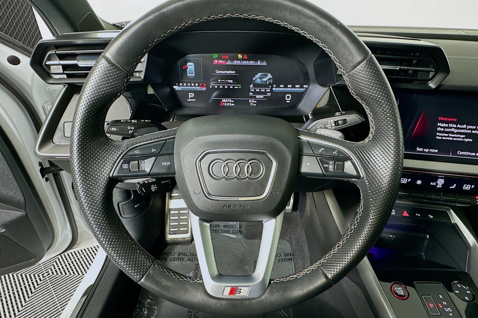 Used 2023 Glacier White Metallic Audi Premium Plus image 19