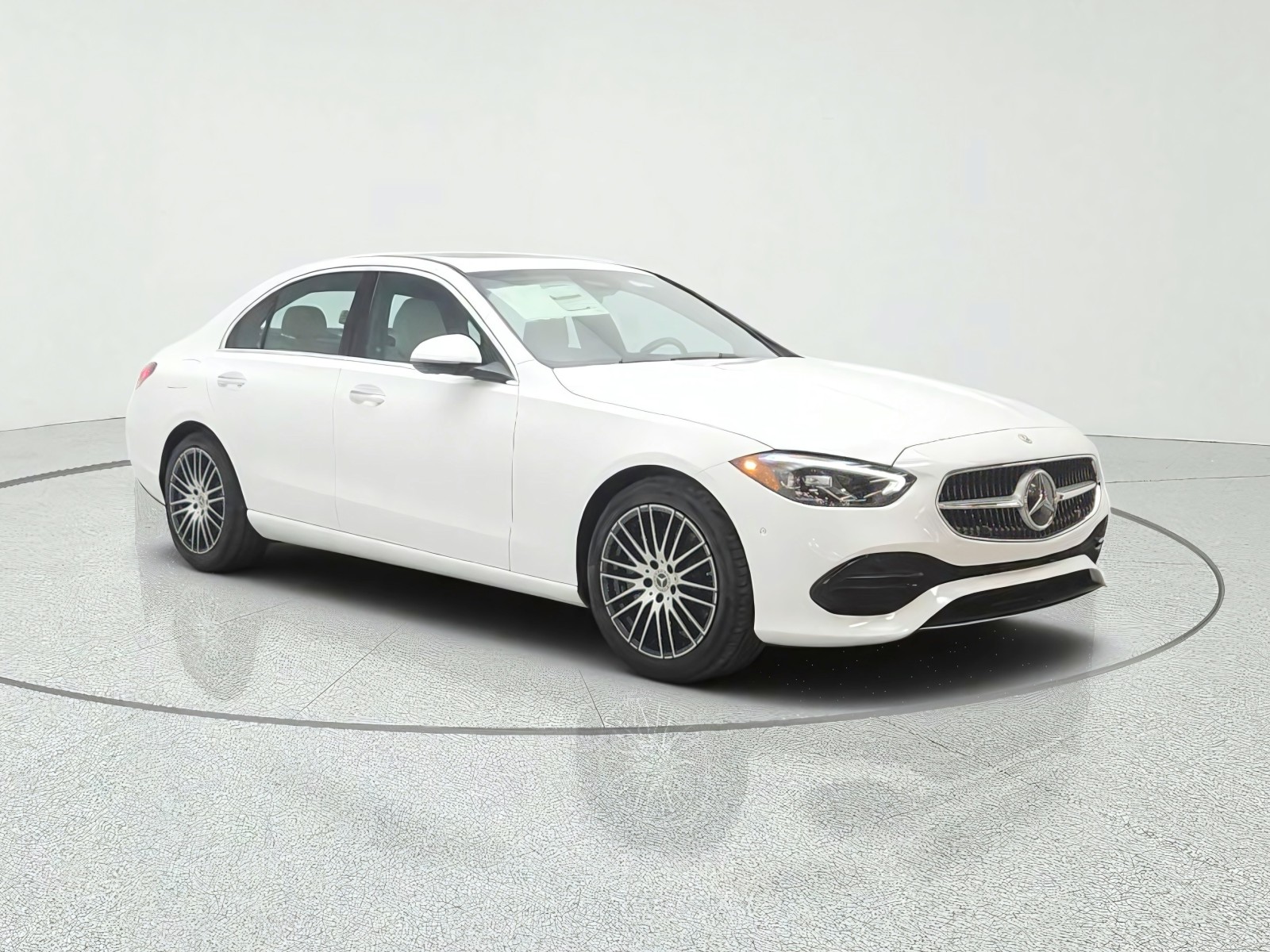 New 2026 Polar White Mercedes-Benz C 300 Sedan image 3